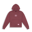 Globe Logo Basic Hoodie - Red Mahogany