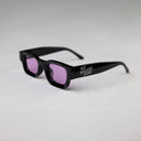 Headliner Shades - Black Frame / Purple Lenses