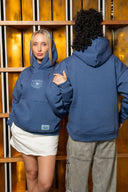 Globe Logo Basic Hoodie - True Navy