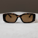 Golden Hour Shades - Brown Cheetah Frames / Brown Lenses